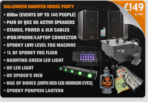Halloween Haunet House Party Package