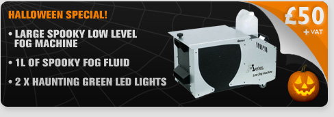 Halloween Large Low Level Fog Package