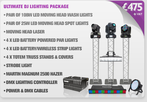 Ultimate DJ Lighting Package