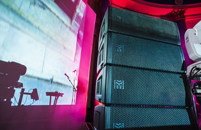 Martin Audio MLA Mini Le Book Conference in London