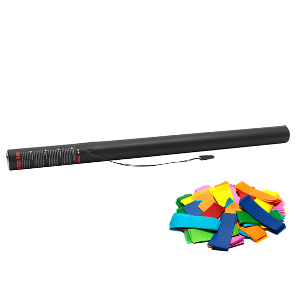 LSH Electric 80cm Multicoloured Confetti Cannon Pod